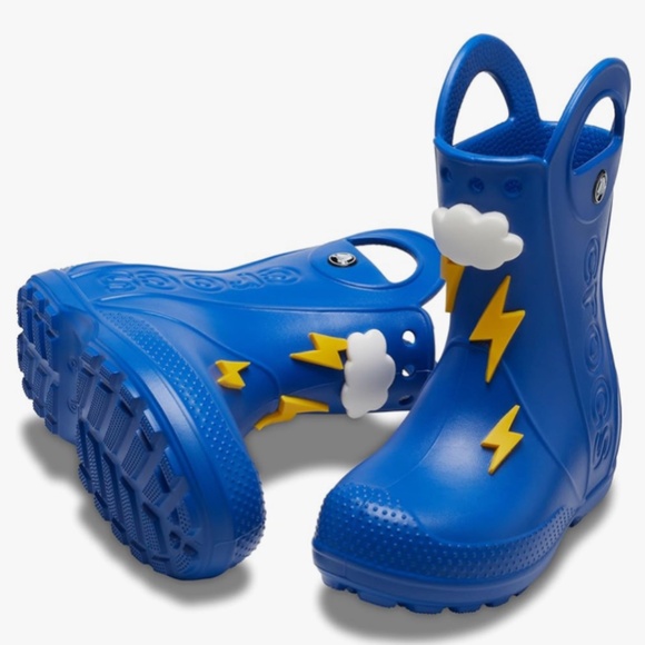 Crocs Unisex-Child Handle It Rain Boots - Picture 2 of 2